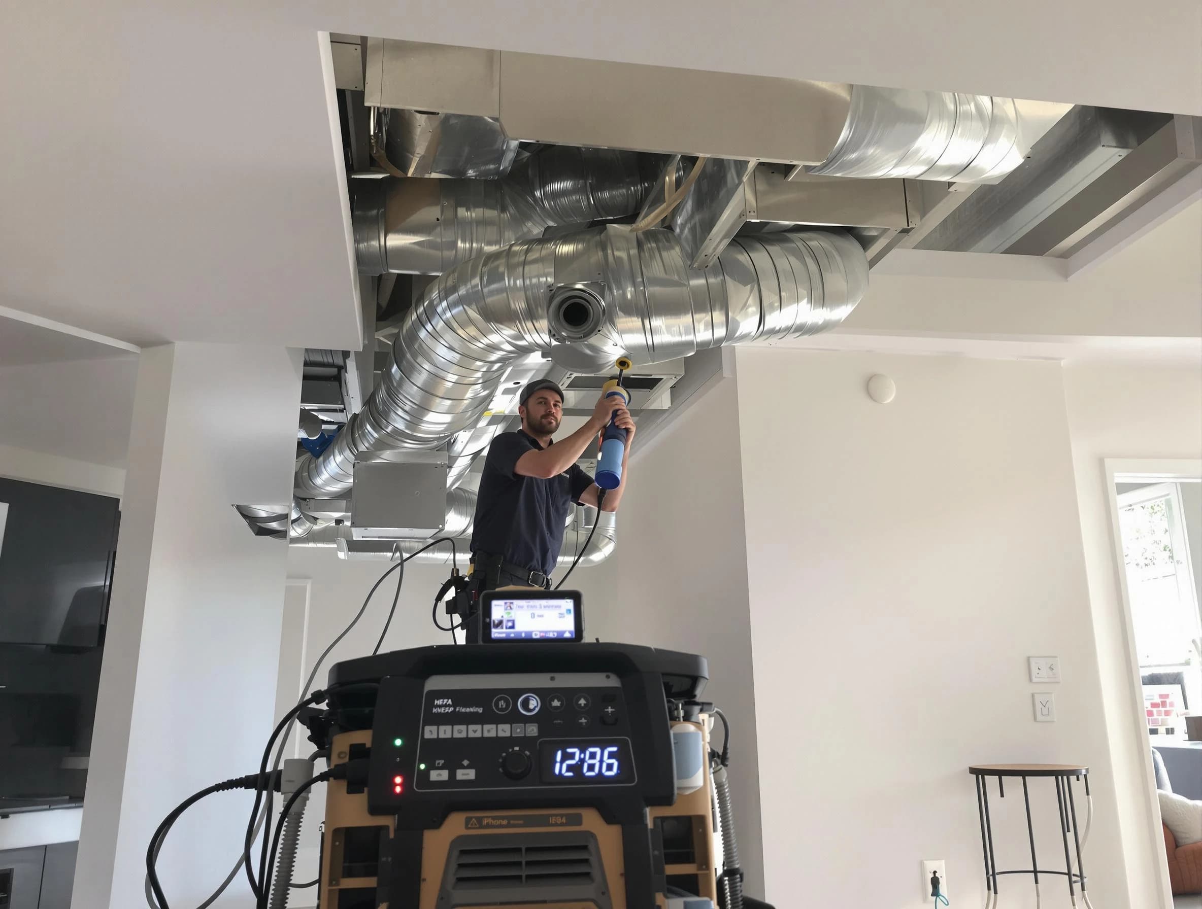 Advanced pure air duct cleaning by North Fayette Air Duct Cleaning in North Fayette