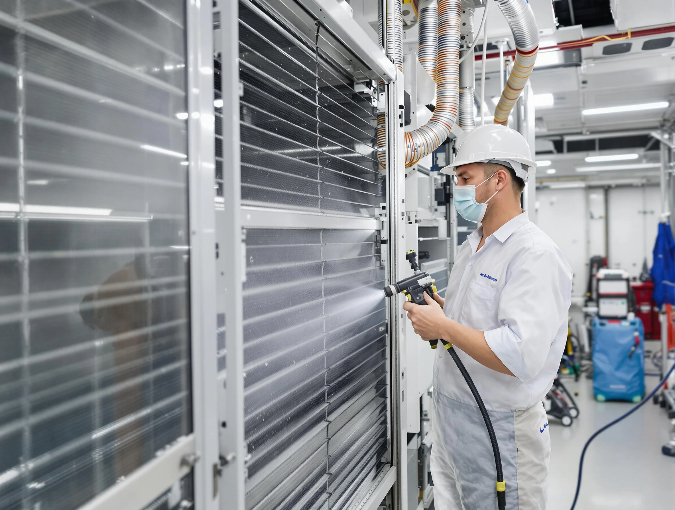 Professional AC coil cleaning by North Fayette Air Duct Cleaning in North Fayette