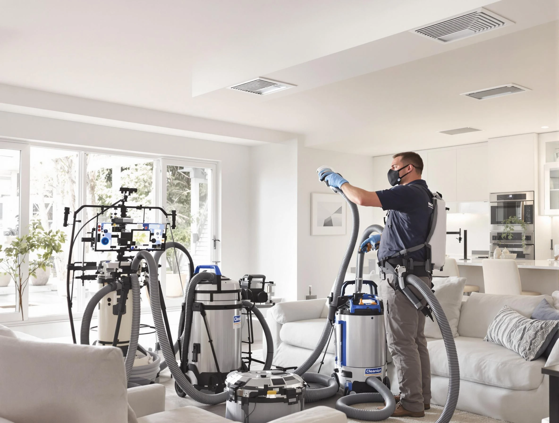 Professional AC duct cleaning by North Fayette Air Duct Cleaning in North Fayette