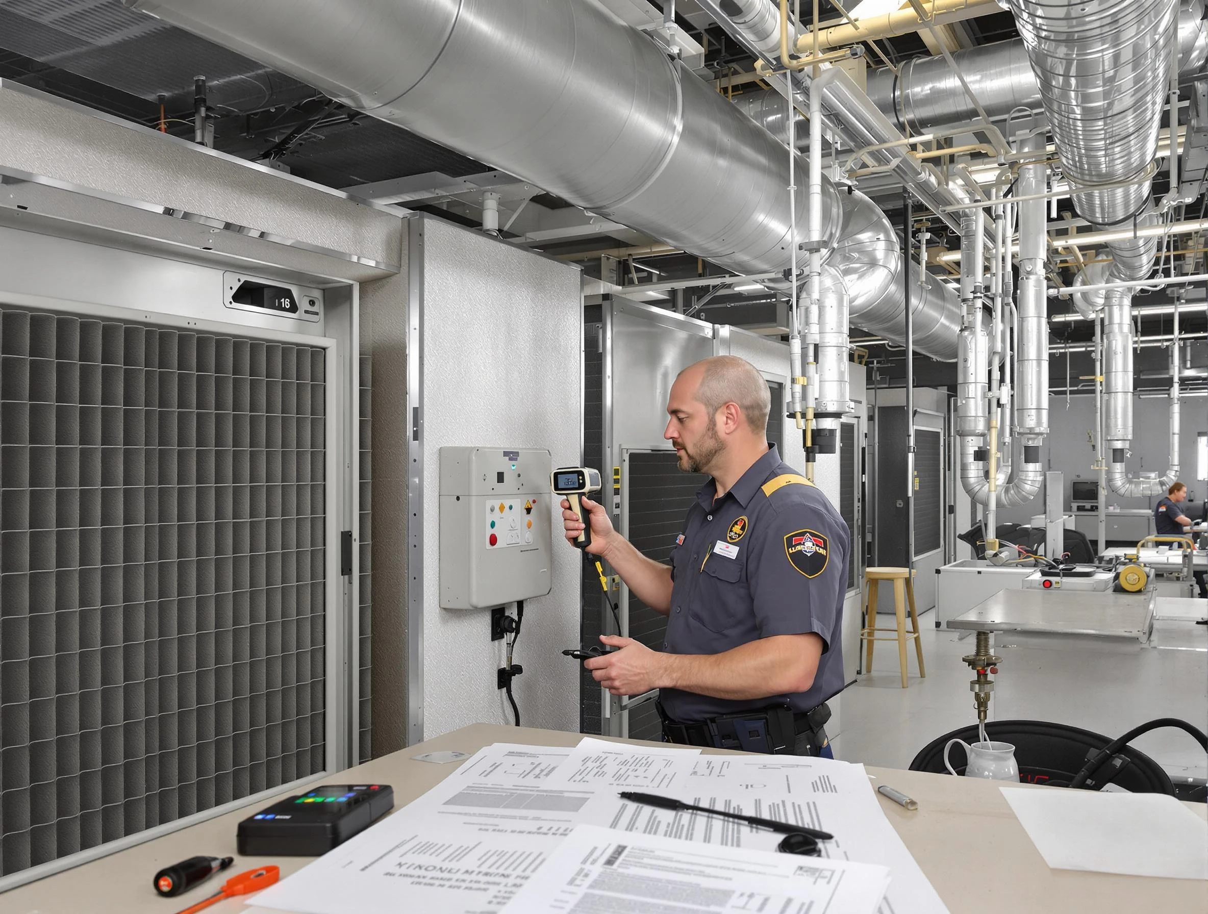 Professional filter system inspection by North Fayette Air Duct Cleaning in North Fayette