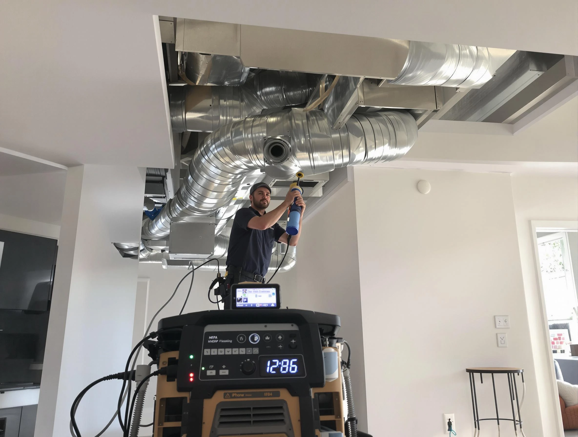 Advanced pure air duct cleaning by North Fayette Air Duct Cleaning in North Fayette